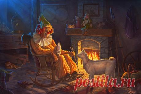 Сказка клоун и кукла. / Интересненькое / Бэйбики. Куклы фото. Одежда для кукол