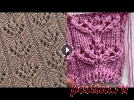 Узор спицами / Подробное описание японского узора Подробный Мастере класс японского узора спицами. Ссылка на МК жилетки, смотреть про узор с 7.40 ❗️Узор будет на телеграмм канале Ссылка на телеграмм к...