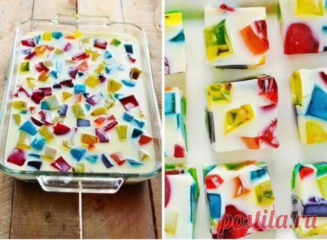 Необычный десерт. Быстро, легко и очень вкусно! Дети и взрослые будут в восторге! .