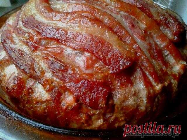 МЯСНОЙ ПИРОГ ДЛЯ ЛЮБИМЫХ.