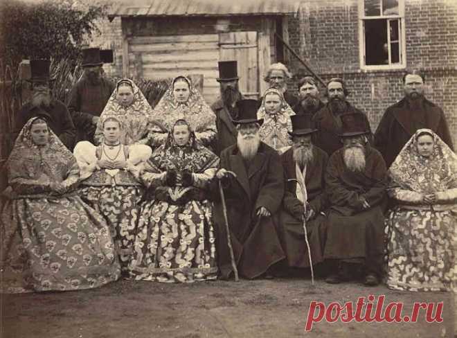 28 фотографий 100-летней давности, на которых запечатлены интереснейшие события из истории России
Крестьяне Нижегородской губернии