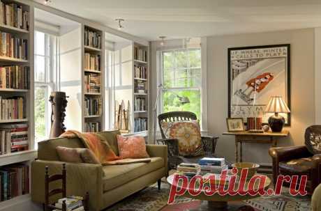 использование оконных простенков