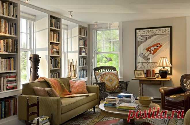 использование оконных простенков