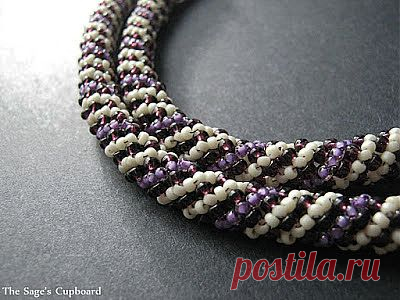 Inspirational Beading: Beading Tutorial: Russian Spiral