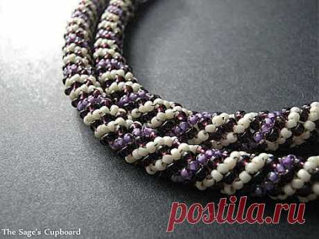 Inspirational Beading: Beading Tutorial: Russian Spiral