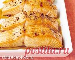 Вкусная сёмга в духовке  Сайт рецептов