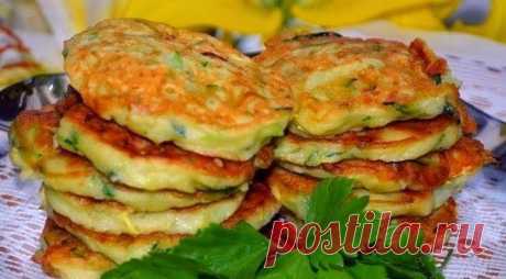 Кабачковые оладьи | Банк кулинарных рецептов