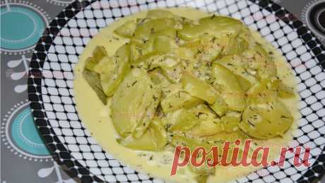 Кабачки в сметане в мультиварке я | Рецепты вкусной пищи  | Дзен
