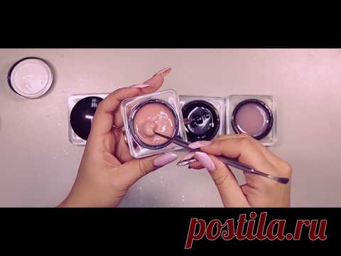 Разборки с гелями для ногтей.  Обзор гелей для наращивания ногтей - YouTube
