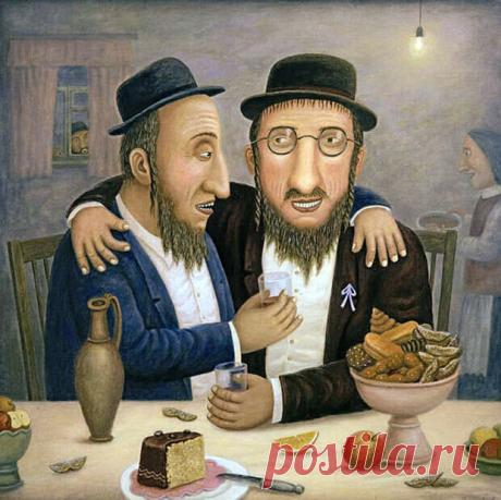 Еврейские анекдоты в честь Хануки. День 1 | Наталья Мокрецова | Яндекс Дзен