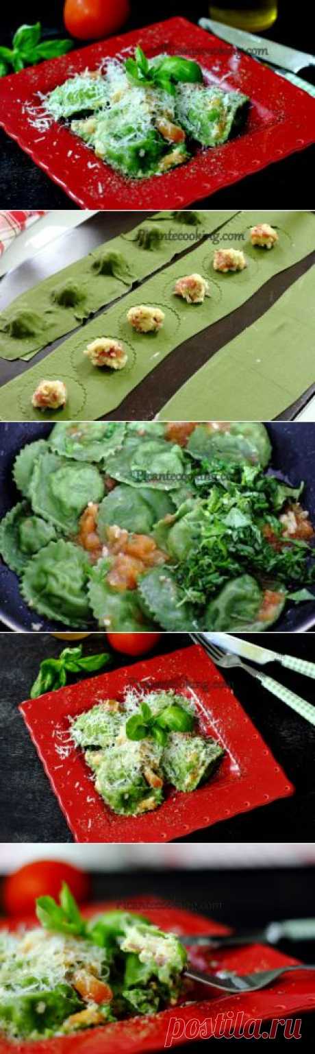 Равиоли с сыром и ветчиной | Picantecooking