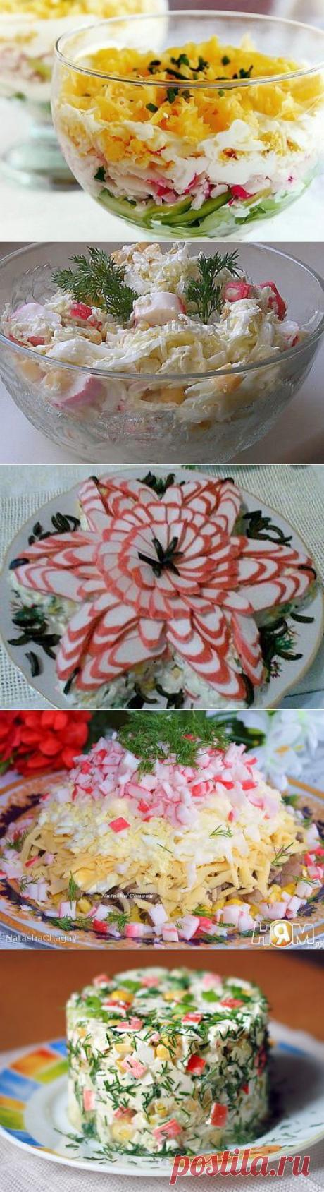 С крабовыми палочками