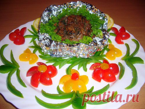 Клефтико 
Греческое фламбированное мясное блюдо