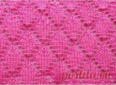 Красивые узоры спицами