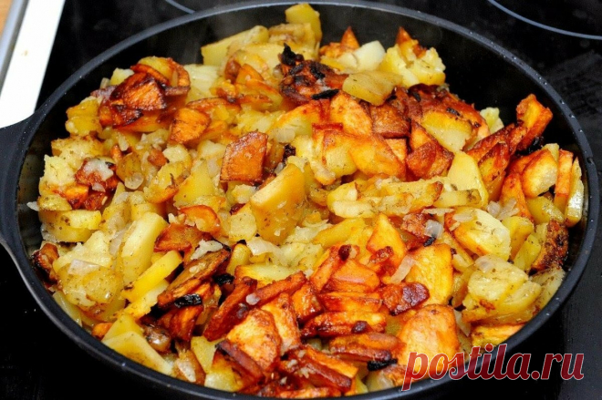 3 главных правила безупречно вкусной, жареной картошки, которые никто не выполняет | V-SALATE.RU | Яндекс Дзен
