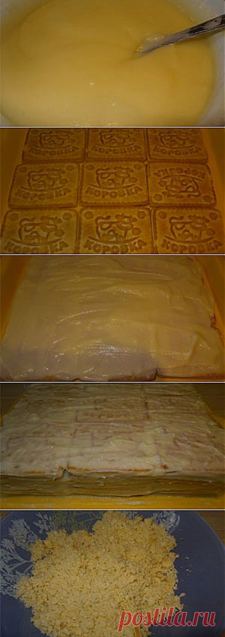 Торт из печенья на быструю руку, МК | Рецепты | Само Совершенство