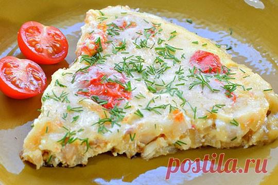 Яичница с рыбкой — Сад Заготовка