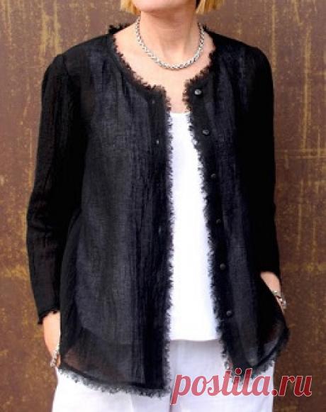 "Лохматая" отделка