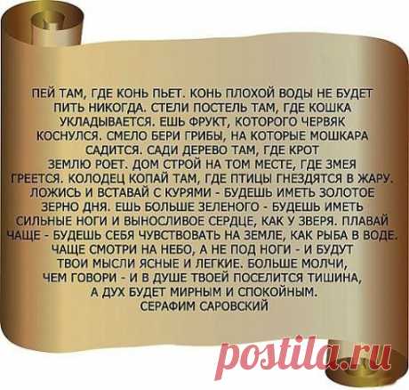Мудрость от Серафима Саровского | thePO.ST