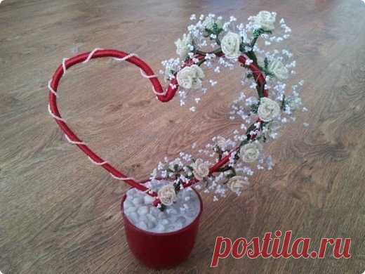 Сердце из бисера