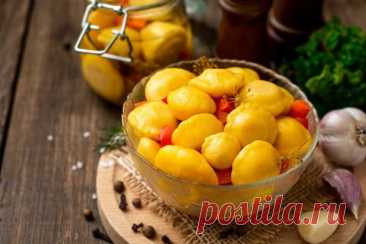 Хрустящие маринованные патиссоны — Сад Заготовка
