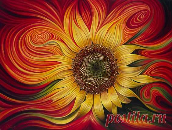 Girasol Dinamico by Ricardo Chavez-Mendez