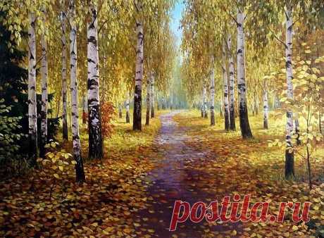 Наедине с природой... Художник Александр Игнатьев