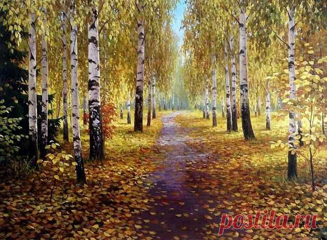 Наедине с природой... Художник Александр Игнатьев