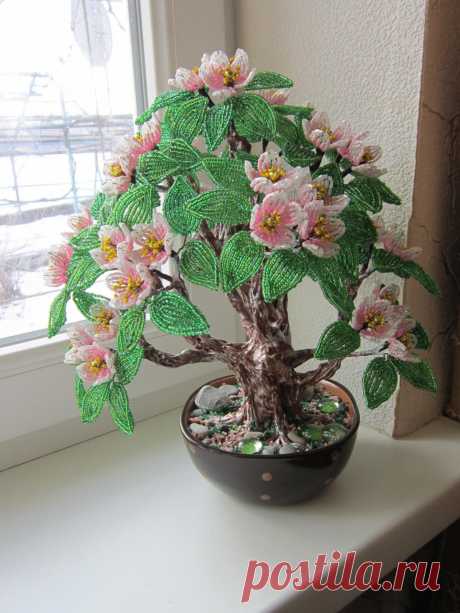 Яблонька - 6 | biser.info - всё о бисере и бисерном творчестве