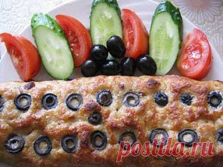 Рулет мясной с шампиньонами