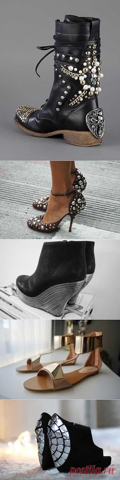 Металл на обуви / Обувь / Модный сайт о стильной переделке одежды и интерьера