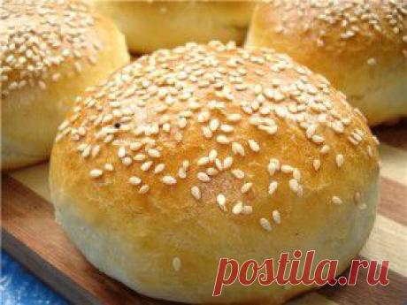 Домашние булочки для гамбургеров
