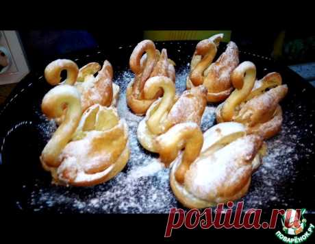 Заварные пирожные "Лебеди" – кулинарный рецепт