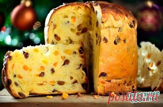 Пасхальный кекс (быстрый рецепт). Готовлю постоянно! 
 
Невероятно вкусный и ароматный кекс! 
 
Ингредиенты: 
 
Мука – 600 гр 
Сухие дрожжи – 1 ст.л. 
Теплая вода – 200 гр 
Сахар – 100 гр 
Желтки – 2 шт. 
Йогурт несладкий – 0.5 стакана 
Ванильный экстракт – 1 ч. л. 
Цедра лимона – 1 ст.л. 
Изюм – 100 гр 
Сушеная смородина – 100 гр 
Сливочное масло – 1 ст.л. 
Сахарная пудра – 50 гр 
Приготовление: 
 
Разводим дрожжи в теплой воде, добавляем немного сахара. Ставим опару в те...