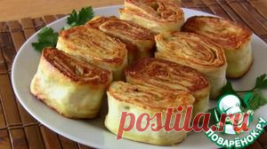 Рулетики из лаваша с курицей и сыром - кулинарный рецепт