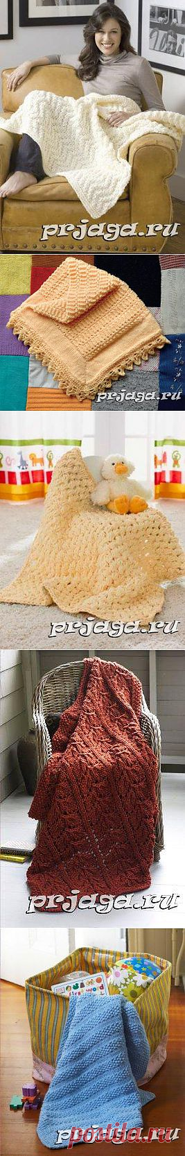 Плед и одеяло крючком или спицами