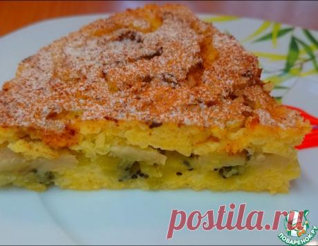 Пшенная запеканка с бананом и киви – кулинарный рецепт