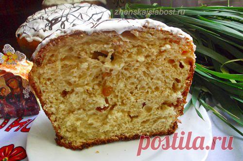 Рецепт паски на желтках, или Пасхальный кулич по-украински