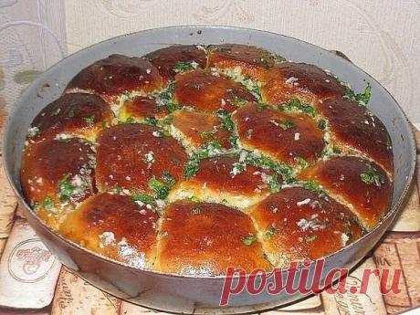 Вкуснейшие пампушки с чесночным соусом к борщу!