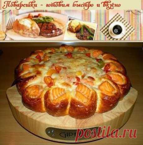 Поварешки: Красивый рыбный пирог