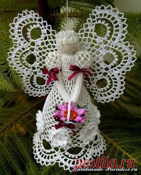 Схемы ажурных ангелов крючком - Handmade-Paradise