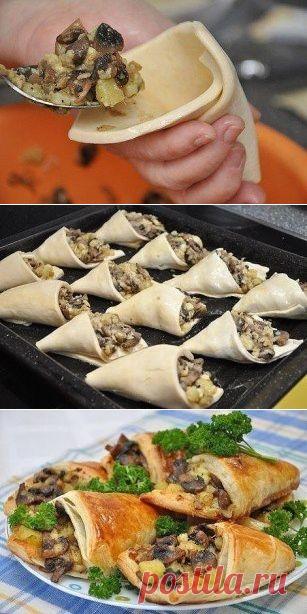 грибные кулечки