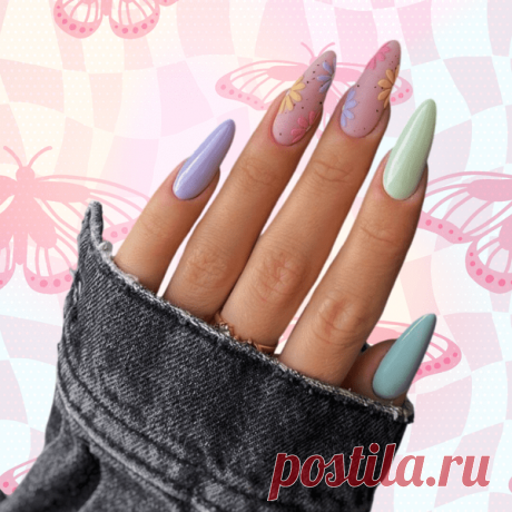 Весенний маникюр 2023: 10 нежных дизайнов в пастельных оттенках 🌸 | theGirl
