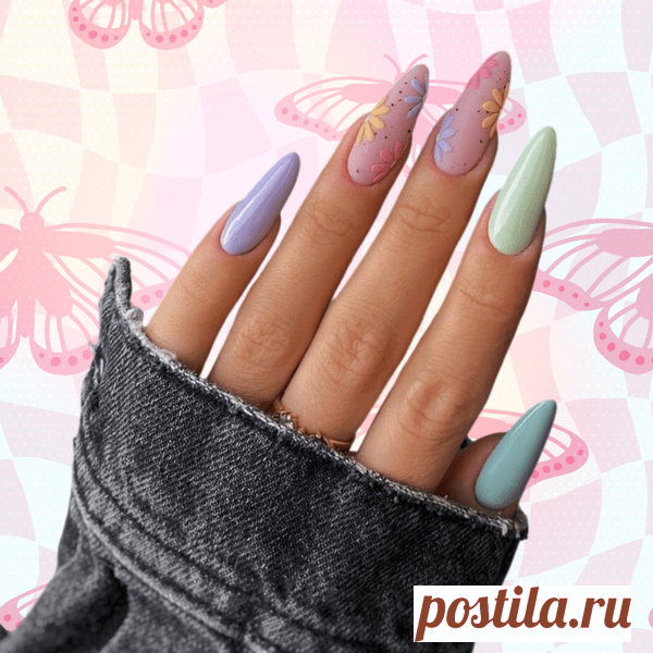 Весенний маникюр 2023: 10 нежных дизайнов в пастельных оттенках 🌸 | theGirl