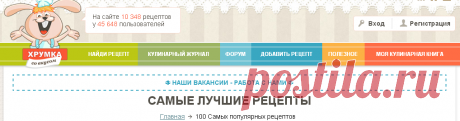 Самые лучшие рецепты
