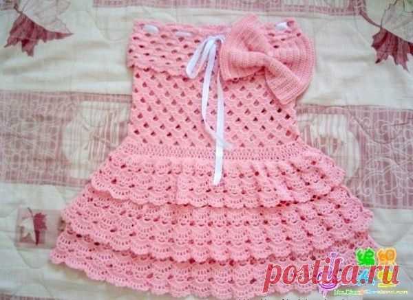 Платье «Сказка» крючком | Доска объявлений Full Shop