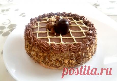 Торт «Киевский»  




Торт просто тает во рту. Очень вкусный и нежный. Всем советую приготовить!
♥ 6 белков♥ 50 г сахара♥ 150 г измельченных орехов (кешью или фундук)♥ 45 г муки♥ 135 г сахарной пудры
Крем:♥ 175 г мол…