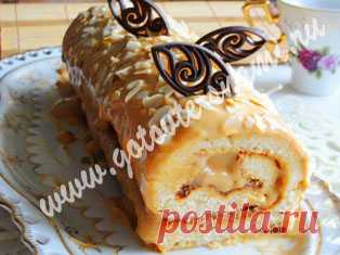 Быстрый рулет к чаю | Готовьте с нами