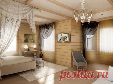 Интерьеры спальных комнат | 131 фотография