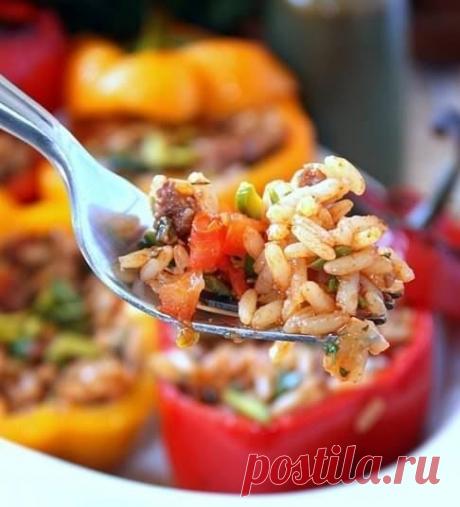 Как приготовить фаршированные перцы по-испански - рецепт, ингридиенты и фотографии